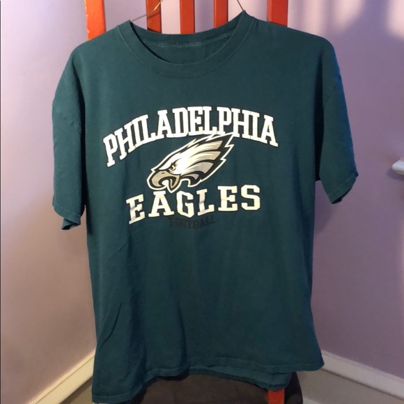 Team Apparel Other - 🏈 Green Philadelphia Eagles football tee